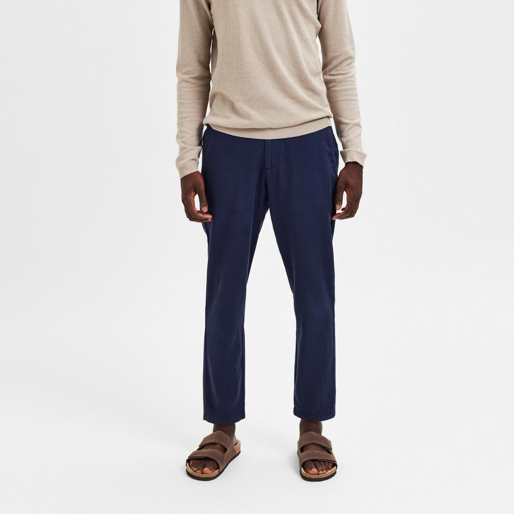 SELECTED Slim Fit Tapered Trousers